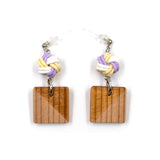 【限定1点】曲げわっぱのピアス