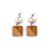 【限定1点】曲げわっぱのピアス