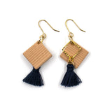 【限定1点】曲げわっぱのピアス